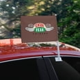 thumbnail image 2 of Friends Central Perk Logo Car Truck Flag with Window Clip On Pole Holder, 2 of 4