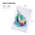 thumbnail image 2 of Lantern Press 1000 Piece Jigsaw Puzzle, River Otter, Watercolor, 2 of 5