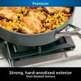 thumbnail image 3 of Ninja Foodi NeverStick Premium Hard-Anodized 3-Quart Saute Pan, Slate Gray, 3 of 8