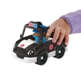 thumbnail image 2 of Fisher-Price Little People Police Car, Push-Along Toy Vehicle & Figure for Toddlers & Kids, 2 of 6
