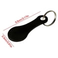 thumbnail image 2 of Llavero de metal Carrito de compras Token Llavero Gancho Monederos Clip (Negro) Ehuebsd  Libre de BPA, 2 of 7
