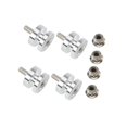 thumbnail image 4 of Kit de montaje para maletero de motocicleta, herrajes de reemplazo directo, accesorio profesional Plata, 4 of 9