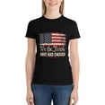 thumbnail image 7 of We The People Have Had Enough Women’s Short Sleeve Cotton T-Shirt HD Graphic Printed Tee Casual Crew Neck Top M, 7 of 7