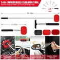 thumbnail image 4 of 16Pcs Car Wash Cleaning Kit with Foam Gun Sprayer Detailing Brushes Windshield Cleaning Tool Rim and Tire Brush Towels Complete Interior Exterior Detailing Set for Car-tss, 4 of 7