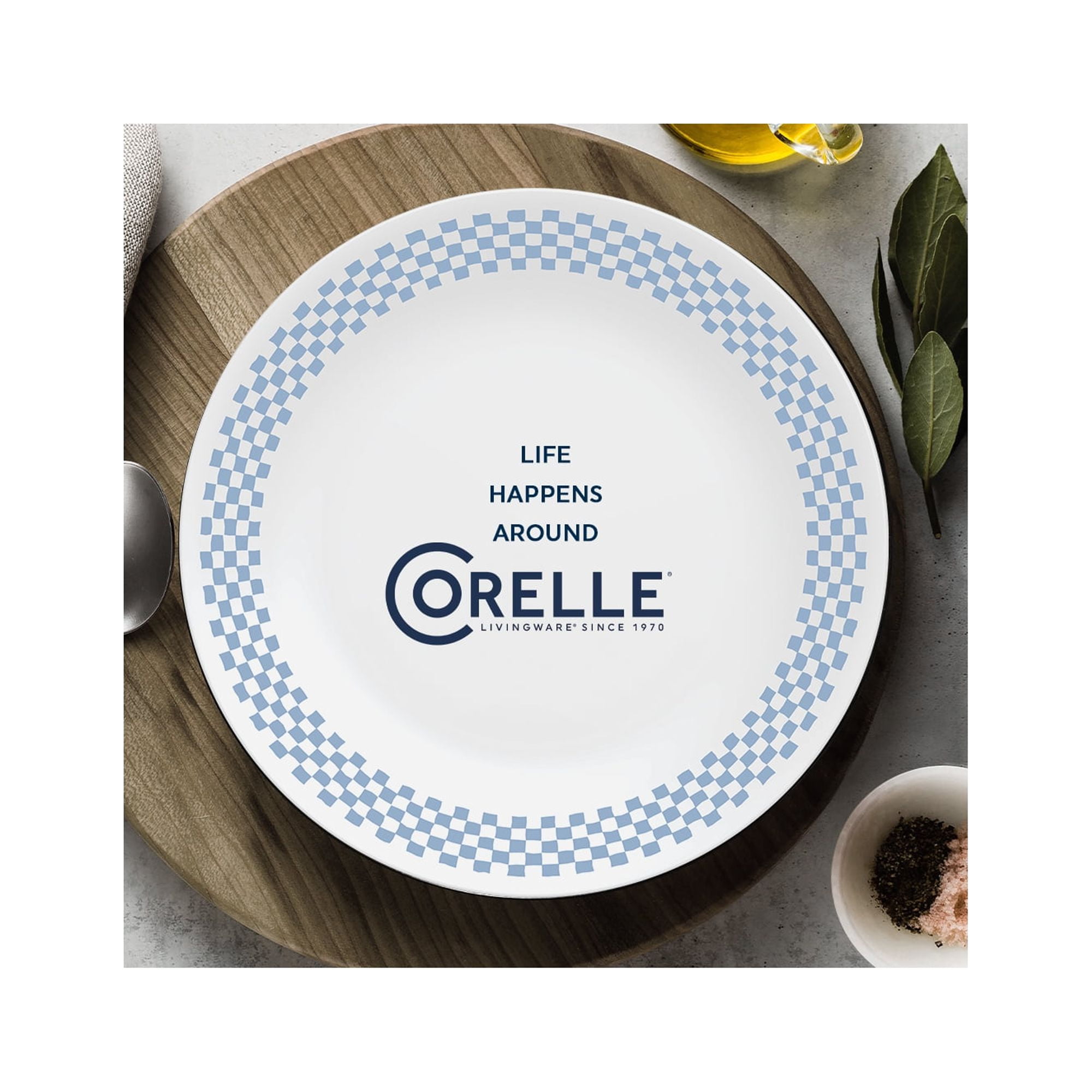 (2 pack) Corelle Amelia 10.25" Dinner Plate