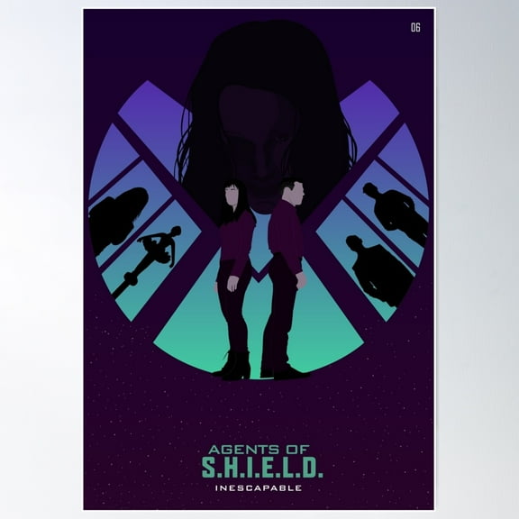 Aos 6X06: Inescapable Poster Wall Art, Modern Wall Decor For Living Room Bedroom, 24x36 UNFRAMED