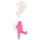 thumbnail image 1 of 2 Pieces Colorful Towel Racks Hanger Suction Cup Hooks for Bathroom, 1 of 9