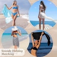 thumbnail image 7 of Apeya Shawls and Wraps for Evening Dresses, Sheer Chiffon Elegant Soft Silky Wrap, Wedding Bridal Scarf Shawl Cover Up for Women, Assorted Colors, 7 of 7