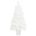 thumbnail image 4 of vidaXL Artificial Pre-lit Christmas Tree White 65 cm, 4 of 5