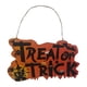 thumbnail image 1 of Letrero colgante de madera para Halloween, letrero de madera para decoración Estilo D Zulema signos de halloween, 1 of 7