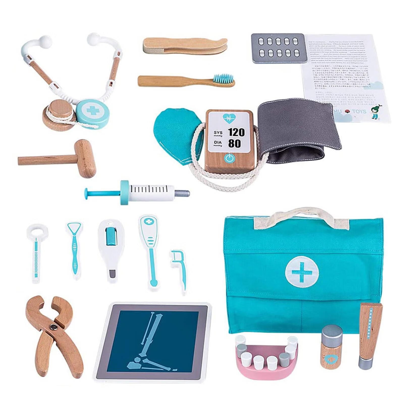 Doctor Kit for KidsDentist Kit for Kids with Braces17 Pcs Dentist toy
