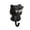 Black, variant on Plastic Keychain Holder With Adhesive Back Easy Installation Key Hook