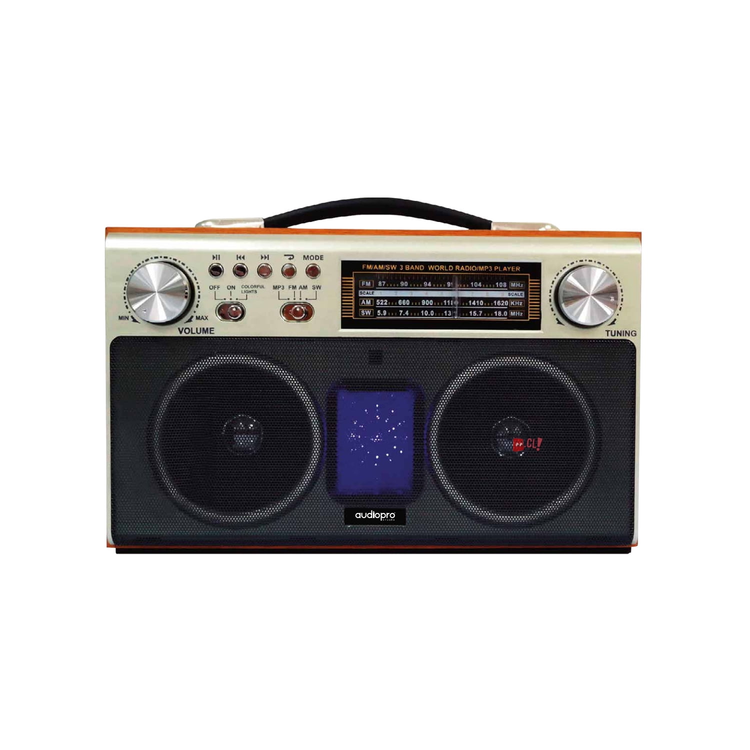 Radio Back To Retro Bluetooth 5W Portátil - Ps