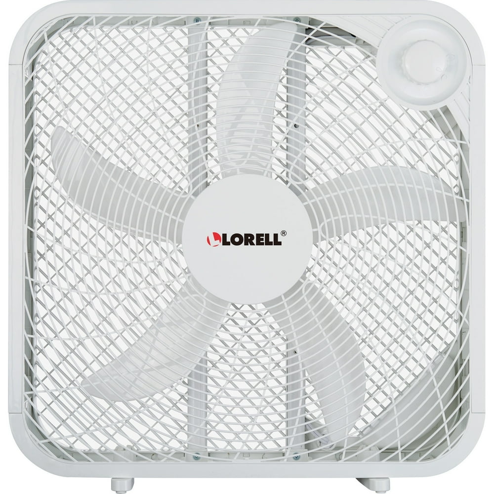 Lorell 3speed Box Fan, White