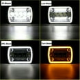 thumbnail image 6 of Pair 5x7" LED Headlight High Low Beam Fit For Toyota Pickup 1982-1995 Hardbody Truck, 6 of 10