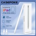 thumbnail image 2 of Pour Apple Pencil Affichage de Puissance Rejet de Paume Stylet pour Ipad Accessoires Ipad 2022 2021 2020 2019 2018 Pro Air Mini Rouge, 2 of 6