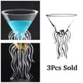 thumbnail image 1 of 3x Creativo Martini Glass Juice Glass Medusa Glass Cup Bar Cáliz Herramientas Cóctel Drinkware Bar Boda Cocina Playa perfecl Copa de cóctel, 1 of 8