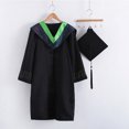 thumbnail image 1 of Ropa de licenciatura Vestido de graduación Estilo universitario Ropa de maestría Estudiantes universitarios adultos Vestido de graduación de ciencias y artes liberales femeninas, 1 of 5