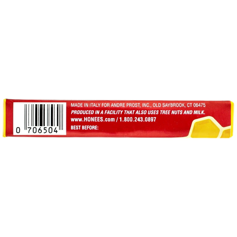 Honees Honey Filled Drops Candy, 1.6 Oz (24 Pack) - All Natural