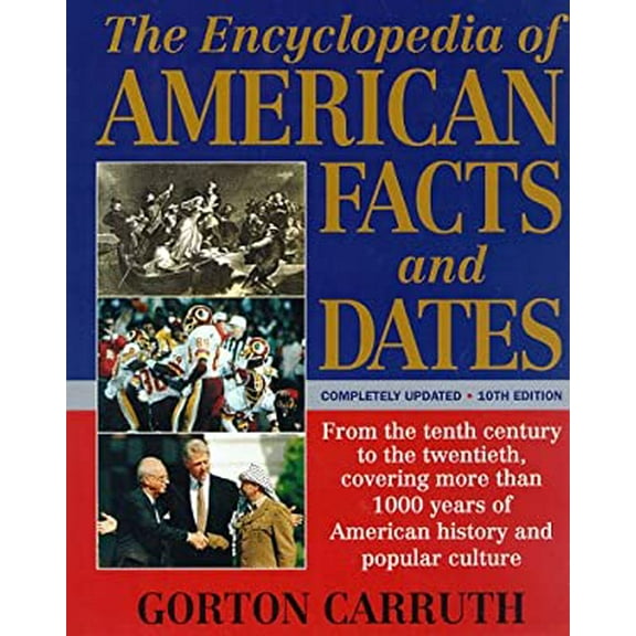 Pre-Owned The Encyclopedia of American Facts and Dates 10th Edition (Hardcover) 0062701924 9780062701923