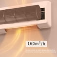 thumbnail image 2 of Calentador eléctrico montado en la pared del aire acondicionado 1400W para la habitación del hogar UE/EE.UU./Reino Unido, 2 of 7