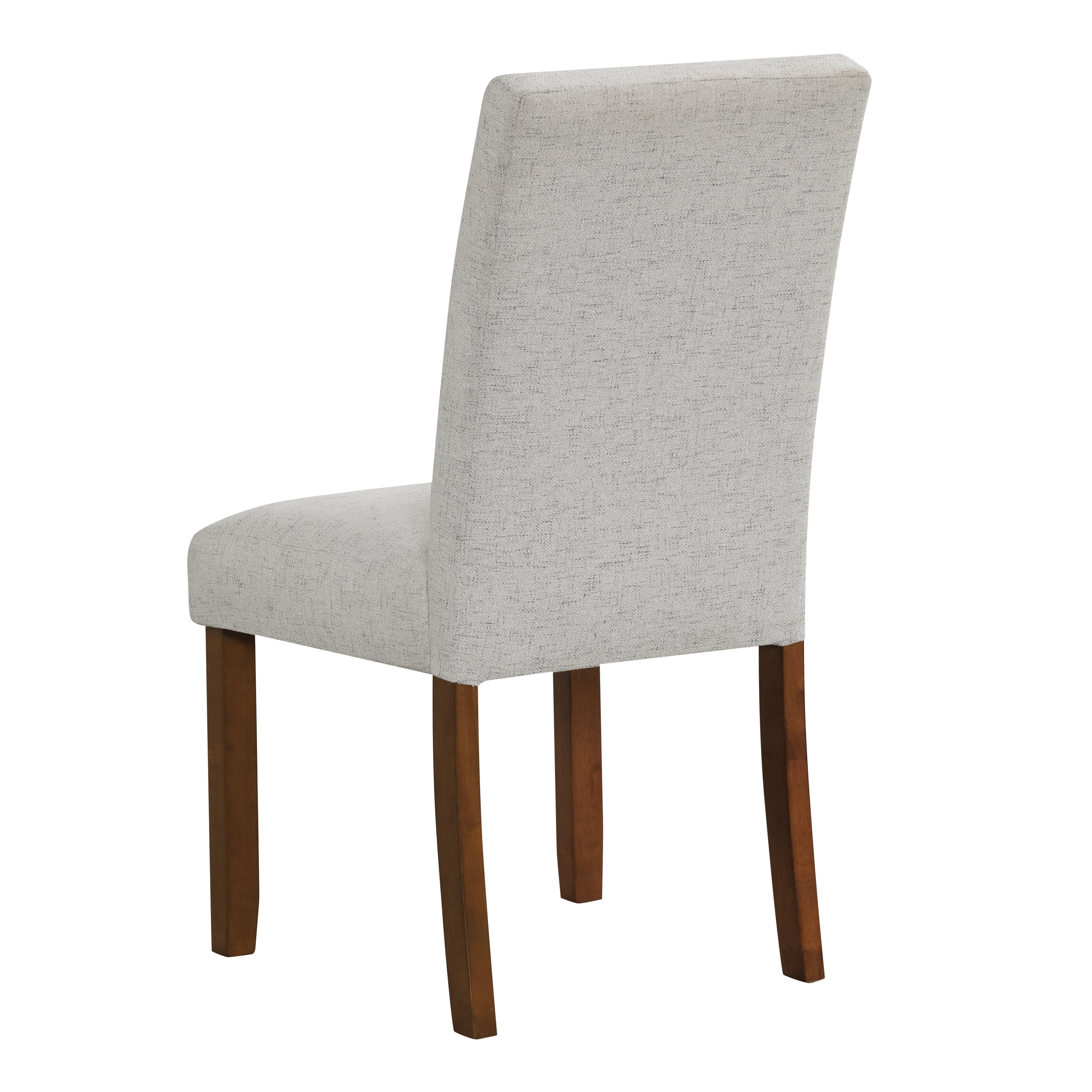 HomePop Tufted Back Dining Chair, Set of 2, Gray