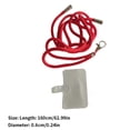 thumbnail image 3 of Methold Cuerda colgante de nailon de seguridad para teléfono universal con extracción de tarjeta, cordones para el cuello, correa de cordones Type3 NO3, 3 of 6