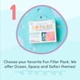 thumbnail image 5 of Glo Pals - Fun Fillers - Jouet Sensoriel pour Enfants - Espace, 5 of 5