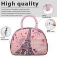 thumbnail image 4 of Lunch Bag Women Insulated Lunch Box Reusable Leakproof Large Cooler Tote for Healthy Eating Enthusiasts with Side Pockets for Work Office Picnic Paris new, 4 of 7
