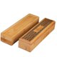 thumbnail image 3 of Double-Layer Wooden Incense Box High-end Incense Coffin Burner Incense Holder Burner Storage Box, 3 of 5