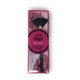 thumbnail image 3 of Black Pink Small Fan Brush- BPB009 Featherweight / Use for Variety of Pigments & Powders, 3 of 4