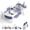 Blue, variant on TUMAJUP Foldable Baby Bathtub Elephant PP+TPE with Soft Cushion&Thermometer for 0-36 Months Toddler Gray