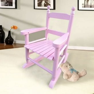 Children Rocking Chair Indoor Outdoor,Solid Wood Rocker Chair