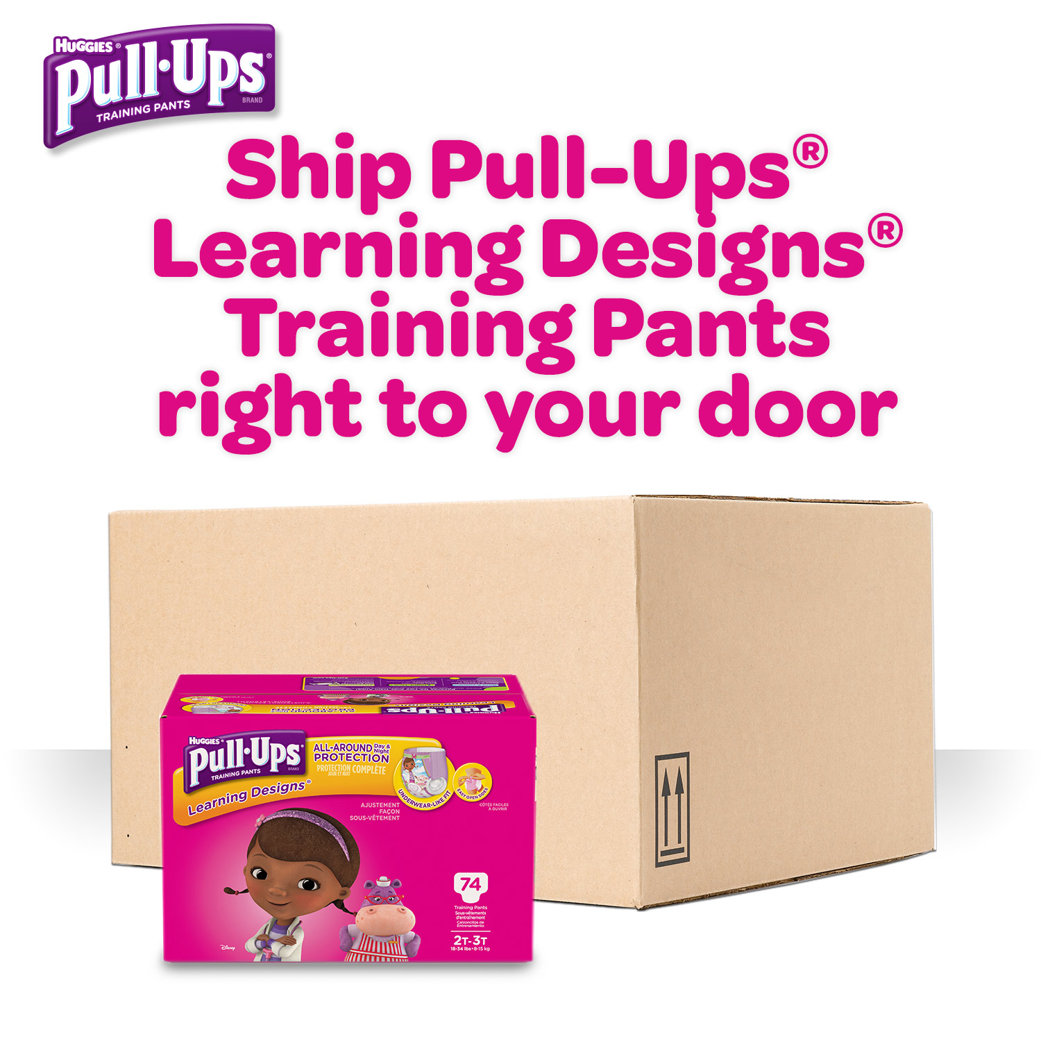 Pull-Ups Girls' Learning Designs Training Pants, Size 4T-5T, 40 Count - image 8 of 8