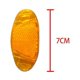 thumbnail image 2 of 10 Piezas Reflectores de Rueda Amarillos CHAO para Bicicleta, 2 of 5