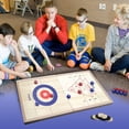 thumbnail image 7 of 3 in 1 Table Desktop Battle Board Games, Large Size Foldable Wooden Ice Hockey Games, Interactive Foosball Game Toys for Family Suitable for Children Over 6 Years Old, 7 of 7