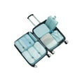 thumbnail image 2 of 7-Piece Travel Packing Organizer Set with Clothes, Underwear, Shoe Bags for Efficient Luggage Storage and Easy Access, 2 of 8