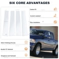 thumbnail image 3 of For 2009-2018 Dodge Ram Crew/Quad Cab Chrome Pillar Post Trim Covers 09-18, 3 of 11
