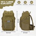 thumbnail image 4 of Mochila táctica Maelstrom 40L impermeable para hombres y mujeres, 4 of 8
