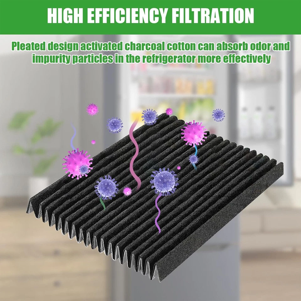 6 X Refrigerator Air Filter Replacement For Frigidaire Paultra2 Pureair Ultra Ii