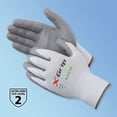 thumbnail image 2 of X-Grip Cut Resistant Gray Polyurethane Palm Coated Gloves, 13-gauge, SM, 1 Pair, 2 of 2