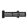 thumbnail image 2 of Regla de línea de marcado de trazador, regla en T para el hogar de ingenieros de ingeniería de aleación de aluminio Negro 6 pulgadas, 2 of 8