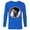 Royal, variant on Marvel Spider-Woman Captain America 80th Anniversary Covers Standard - Long Sleeve T-Shirt for Men – Customized-Royal