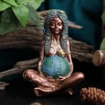 thumbnail image 5 of Estatua de la Diosa Madre Tierra Estatua de la Diosa Madre Tierra Gaia Pintada a Mano Arte de Resina Artesanía Regalo del día de la Madre M, 5 of 5