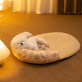 thumbnail image 2 of Autumn and Winter New Dog Nest Teddy Corky Small and Medium Sized Dog Oval Cushion Dog Cushion Plush Warm Cat Nest Pet Nest ShopWise Round, 2 of 7