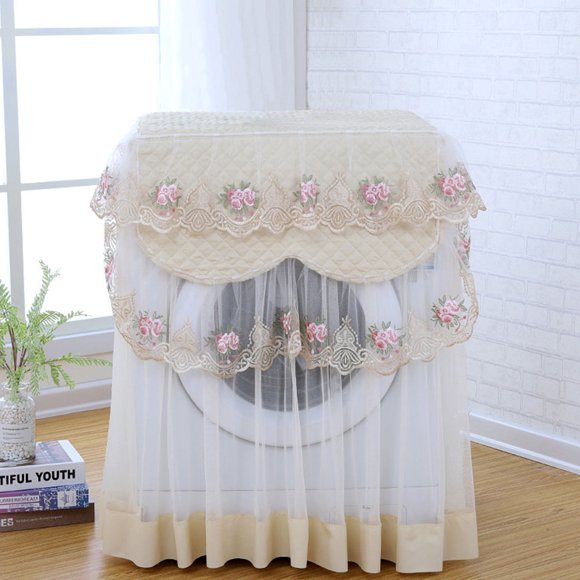 OUNONA Funda Para Automática Con Estampado Floral Y En Encaje Beige