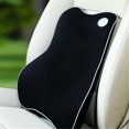 thumbnail image 3 of Nuevo cojín de espuma viscoelástica para respaldo de asiento de automóvil, cómodo soporte lumbar, accesorios de seguridad para respaldo de asiento de automóvil, 3 of 5