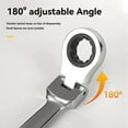 thumbnail image 4 of Movable- Dual-Purpose Open-Ended Ratchet Wrench Multi-Function Quick Shaking Wrench, 4 of 10