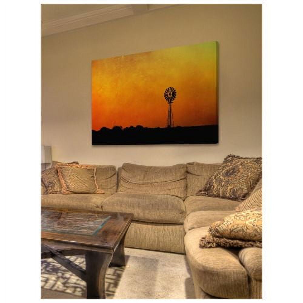 "Kansas" Painting Print on Wrapped Canvas