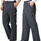 thumbnail image 3 of Sonducket Pantalones de Chef a rayas para hombre, uniforme de trabajo de cocina de Hotel, cintura elástica, aplicación amplia, transpirable Prendas para la parte inferior del cuerpo l, 3 of 6